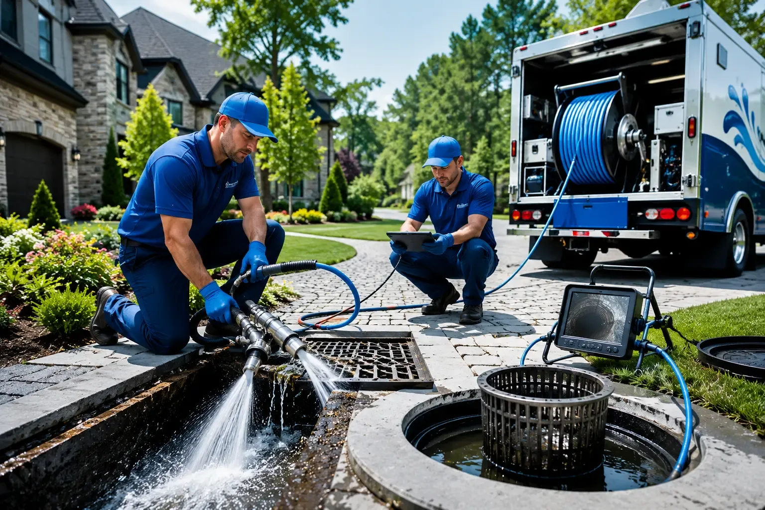 Local outdoor drain cleaning professionals in Morristown, NY